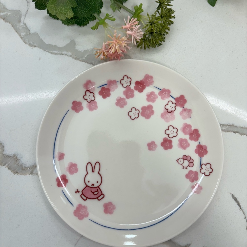 Sakura🌸🐰Miffy Ceramic Plate